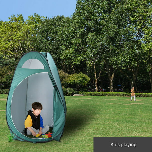 Portable Outdoor Pop-up Toilet Dressing Fitting Room Privacy Shelter Tent 